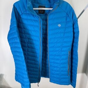 Mountain Hardwear Lake Warren Vibrant Blue Puffer Jacket